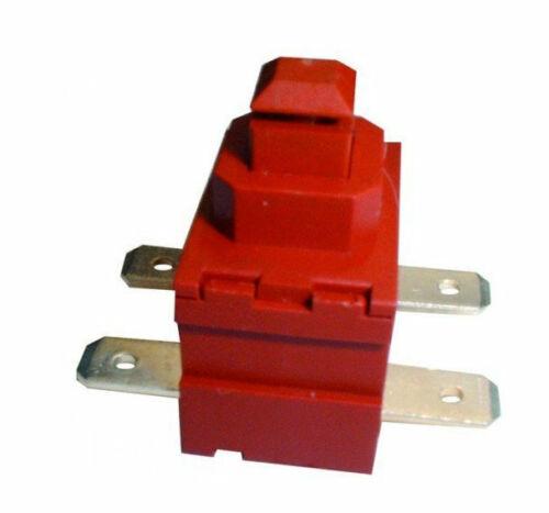 Switch for Numatic Henry vacuum cleaner hoover push type on / off 4 Tag 206582 - bartyspares