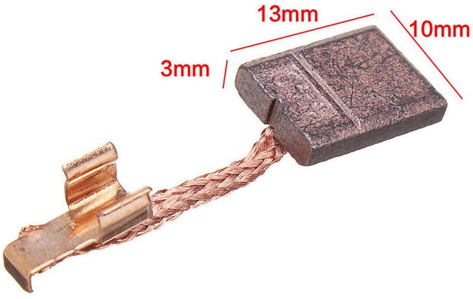 Kohlebürsten Paar 18V/14,4V CB440 Motor Kohlebürsten für Makita DHP456/ DDF456/ BDF452/ DTD14 (2 Kohlebürsten Paar 18V/14,4V CB440 Motor Kohlebürsten für Makita DHP456/ DDF456/ BDF452/ DTD14 (2