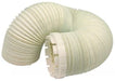 Long Vent Hose & Adaptor Kit For Indesit Tumble Dryer 2.5 Metres 4'' Fitting - bartyspares
