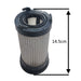 2 x HEPA Cartridge Vacuum Filter & Belts For Zanussi Cyclone Vitesse EF86B - bartyspares